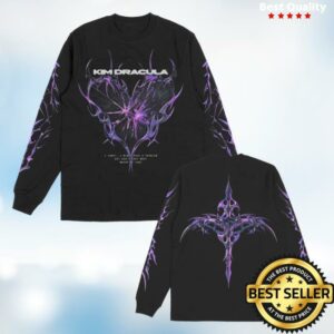 kenny Kim Dracula Merch Shop Store Purple Heart Long Sleeve Shirt kenny Kim Dracula Merch Shop Store Purple Heart Long Sleeve Shirt
