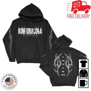 kenny Kim Dracula Store Blow You Away Pullover Hoodie Black kenny Kim Dracula Store Blow You Away Pullover Hoodie Black