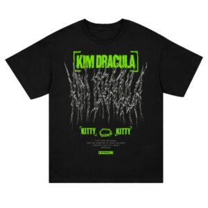kenny Kim Dracula Store Kitty Kitty Shirt Black kenny Kim Dracula Store Kitty Kitty Shirt Black