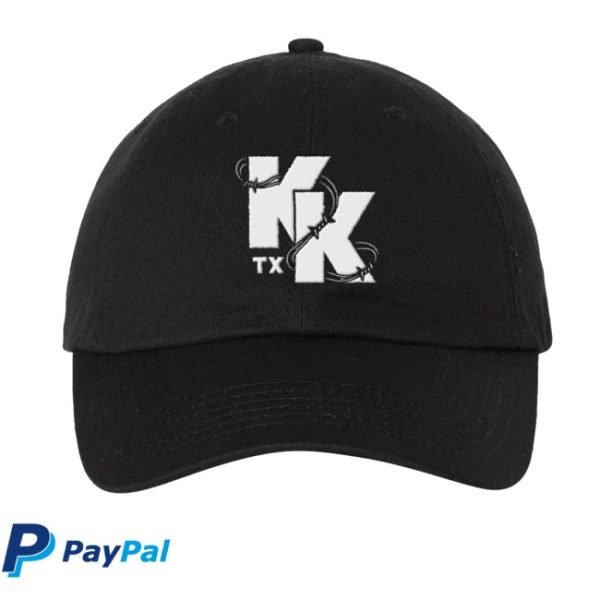 kenny Kublai Khan Tx Merch Store Barbed Wire Dad Hat