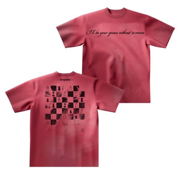kenny Lady Gaga Merch Chessboard Shirt0
