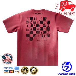 kenny Lady Gaga Merch Chessboard Shirt1 kenny Lady Gaga Merch Chessboard Shirt1