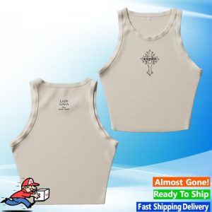 kenny Lady Gaga Merch Mayhem Cross Cropped Tank0 kenny Lady Gaga Merch Mayhem Cross Cropped Tank0