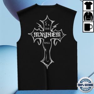 kenny Lady Gaga Merch Mayhem Cross Cutoff kenny Lady Gaga Merch Mayhem Cross Cutoff