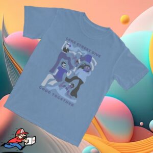 kenny Lake Street Dive Store Merch Blue Band Together Tee0 kenny Lake Street Dive Store Merch Blue Band Together Tee0