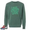 kenny Lake Street Dive Store Merch Green Logo Crewneck Sweat Shirt