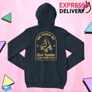 kenny Lake Street Dive Store Merch Navy Roller Skate Hoodie 2025 kenny Lake Street Dive Store Merch Navy Roller Skate Hoodie 2025
