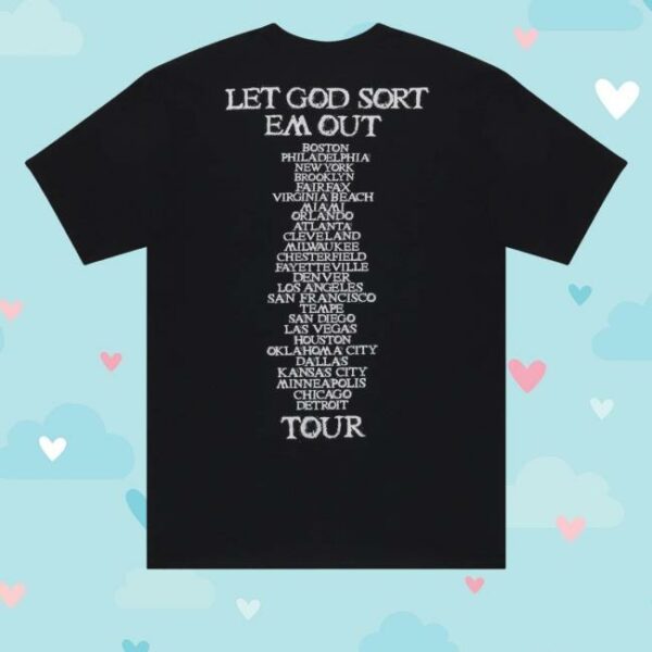 kenny Let God Sort Em Out Merch Shop Store Tour Logo Shirt