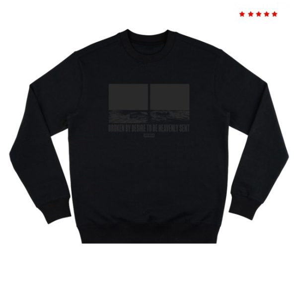 kenny Lewis Capaldi Merch Black Coastline Crewneck Sweater