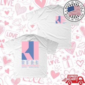kenny Lewis Capaldi Merch White Dateback Tour Tee0