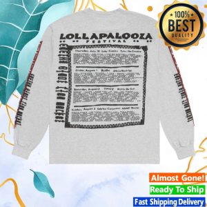 kenny Lollapalooza Merch Store Lollapalooza X Cactus Plant Flea Market Long Sleeves