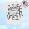 kenny Lollapalooza Merch Store Lollapalooza X Cactus Plant Flea Market White Lineup Shirts