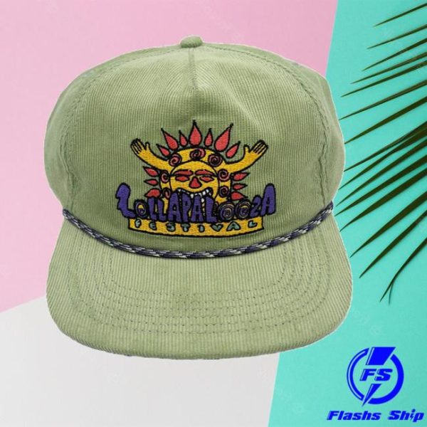 kenny Lollapalooza Merch Store Shop Sunburst Corduroy Hat