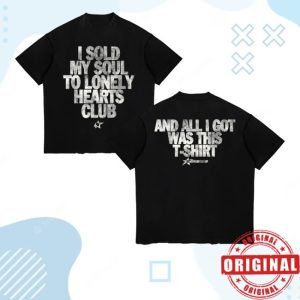 kenny Lonely Hearts Club Merch Store I Sold My Soul Cropped Premium T Shirtss kenny Lonely Hearts Club Merch Store I Sold My Soul Cropped Premium T Shirtss