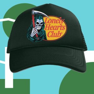 kenny Lonely Hearts Club Merch Store The Reaper Shop Trucker Hat kenny Lonely Hearts Club Merch Store The Reaper Shop Trucker Hat