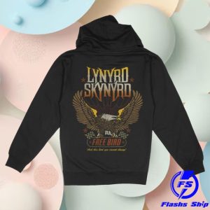 kenny Lynyrd Skynyrd Merch Free Bird Zip Up Hoodie kenny Lynyrd Skynyrd Merch Free Bird Zip Up Hoodie