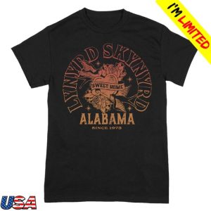 kenny Lynyrd Skynyrd Merch Shop Store Sweet Home Tattoo Black Shirt