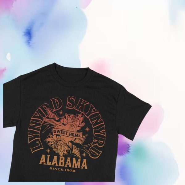 kenny Lynyrd Skynyrd Merch Shop Store Sweet Home Tattoo Black Shirtsd