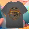 kenny Lynyrd Skynyrd Merch Snake Chain Charcoal Shirt