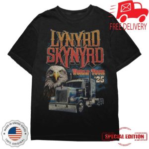 kenny Lynyrd Skynyrd Merch Store Truck Stop Tour Shirt kenny Lynyrd Skynyrd Merch Store Truck Stop Tour Shirt