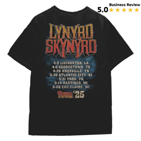kenny Lynyrd Skynyrd Merch Store Truck Stop Tour Shirts