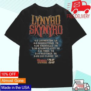 kenny Lynyrd Skynyrd Merch Truck Stop Tour Shirt kenny Lynyrd Skynyrd Merch Truck Stop Tour Shirt