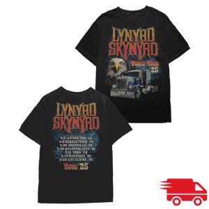 kenny Lynyrd Skynyrd Merch Truck Stop Tour Shirt0 kenny Lynyrd Skynyrd Merch Truck Stop Tour Shirt0