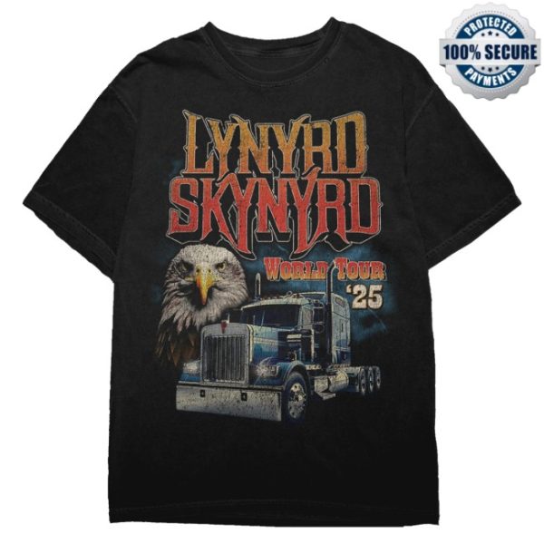 kenny Lynyrd Skynyrd Merch Truck Stop Tour Shirt1