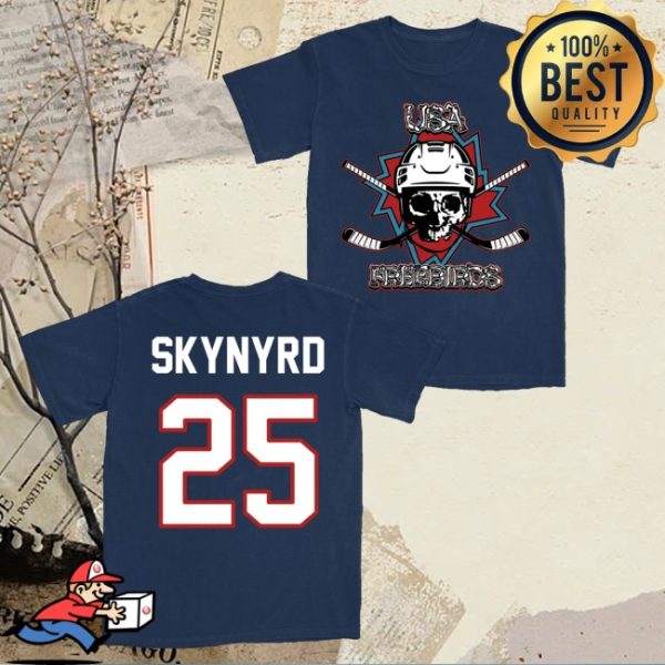 kenny Lynyrd Skynyrd Merch Usa Freebirds Tee1