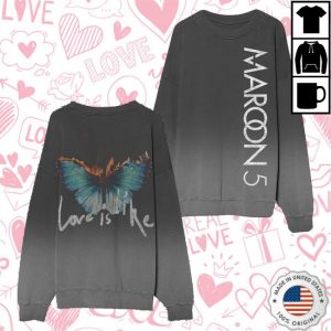 kenny Maroon 5 Merch Love Is Like Crewneck0 1