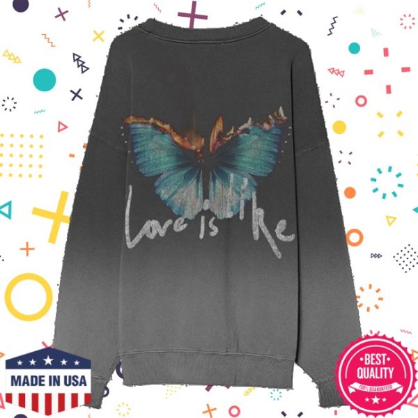 kenny Maroon 5 Merch Love Is Like Crewneck1 1