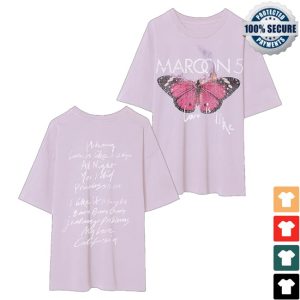 kenny Maroon 5 Merch Love Is Like Tee Lilac1