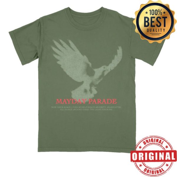 kenny Mayday Parade Merch Store Dove Hemp Shirt