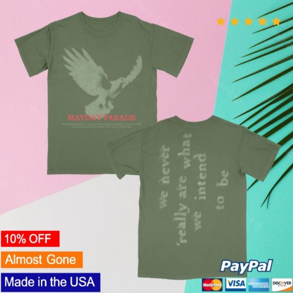 kenny Mayday Parade Merch Store Dove Hemp Shirtss