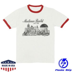 kenny Medium Build Official Store Cityscape Ringer Shirt kenny Medium Build Official Store Cityscape Ringer Shirt