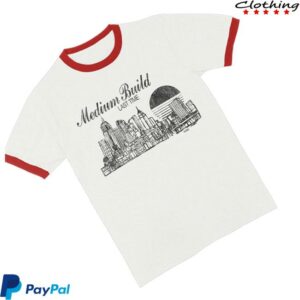 kenny Medium Build Official Store Cityscape Ringer Shirte kenny Medium Build Official Store Cityscape Ringer Shirte
