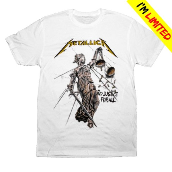 kenny Metallica Merch And Justice For All Album Cover Shirt