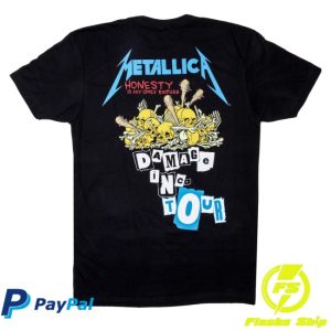 kenny Metallica Merch Damage Inc Shirt