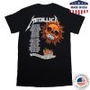 kenny Metallica Merch Flaming Skull 1994 Tour Shirt