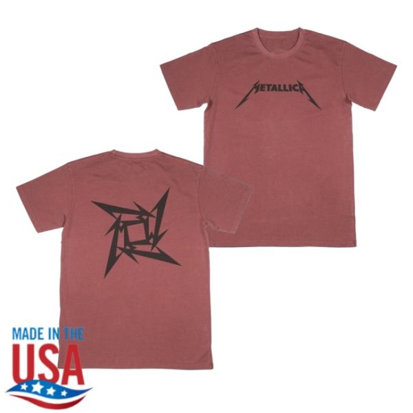 kenny Metallica Merch Logo Garment Dye Shirt0