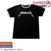 kenny Metallica Merch Logo Ringer T Shirt