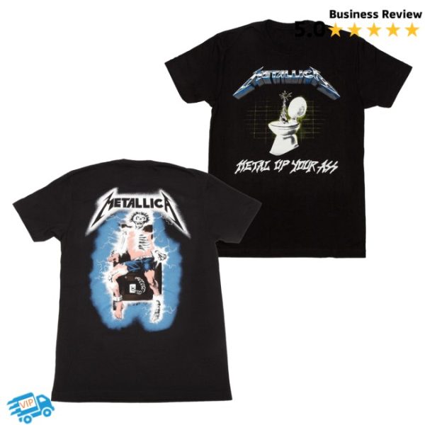 kenny Metallica Merch Metal Up Your Ass Shirt1