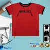 kenny Metallica Merch Red Ringer T Shirt