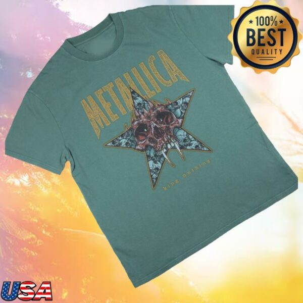 kenny Metallica Merch Shop Store King Nothing Teal Shirts