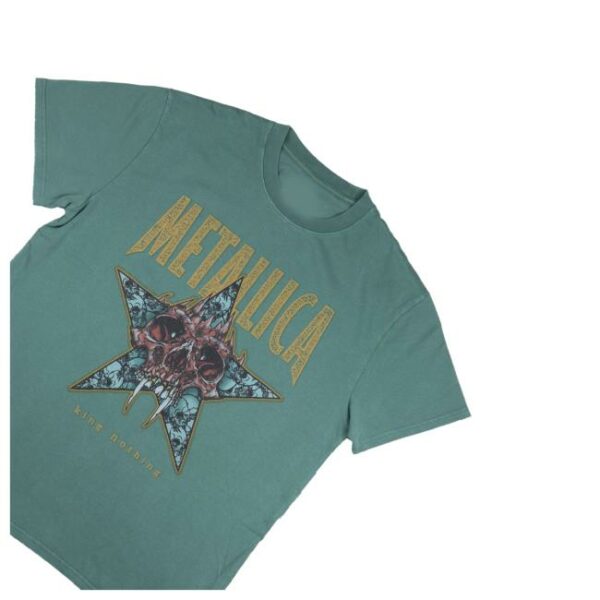 kenny Metallica Merch Shop Store King Nothing Teal Shirtse