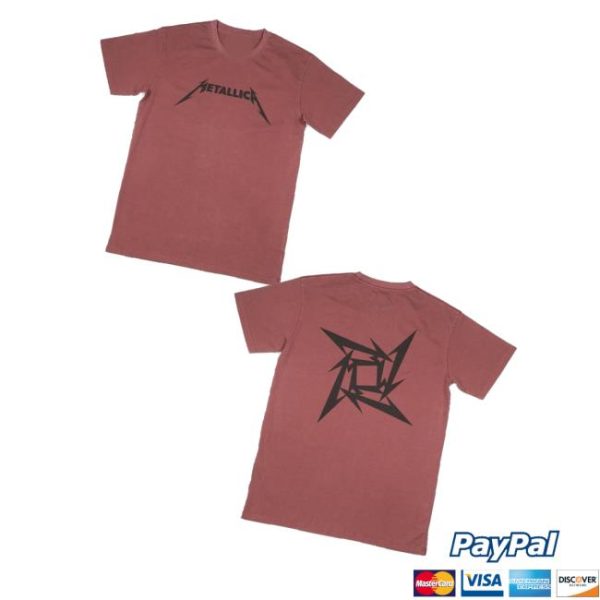 kenny Metallica Merch Store Shop Logo Garment Dye T Shirtv