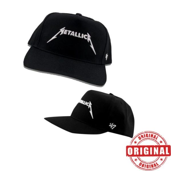 kenny Metallica Shop Logo Snapback Hats