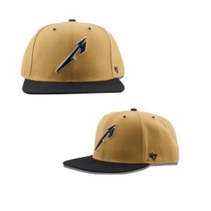 kenny Metallica Shop M Logo Snapback Hat kenny Metallica Shop M Logo Snapback Hat