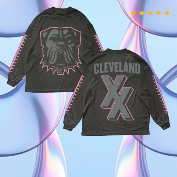 kenny Mgk X Cleveland Browns Long Sleeve Teess