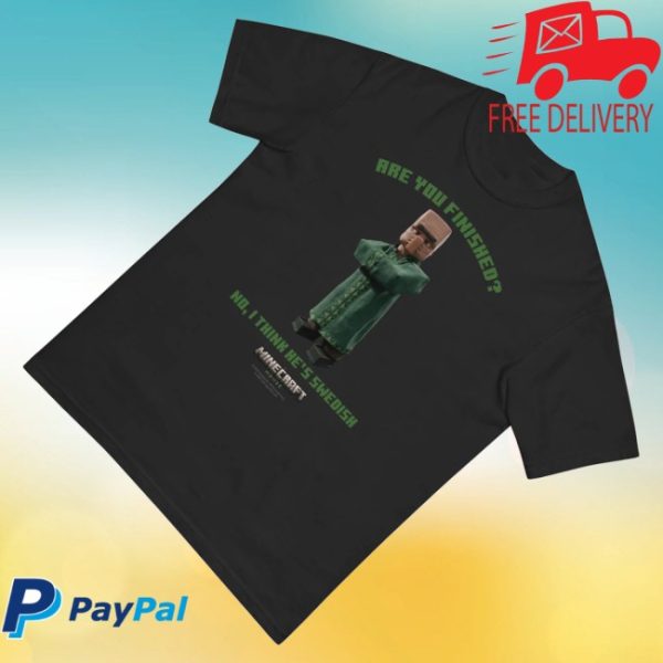 kenny Minecraft Shop Merch A Minecraft Movie Nitwit Villager Comfort Colors Adult Shirt1